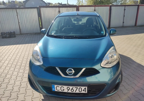 Nissan Micra cena 24800 przebieg: 143380, rok produkcji 2015 z Chełmno małe 22